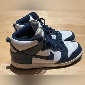 Nike Dunk High QS - Midnight Navy - Size 12